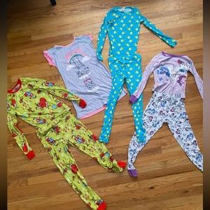 Girls pajamas bundle